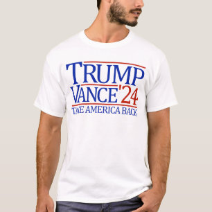 Trump Vance '24 Take America Back 2024 Trump Vance T-Shirt