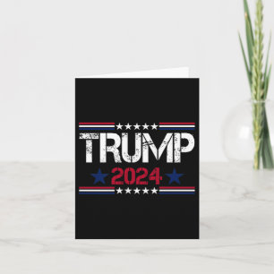 Trump Vance 24, Trump For President 2024, Funny El Card