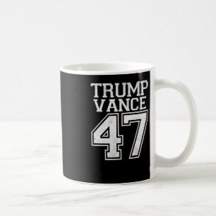 Trump Vance 47th President Vintage Number Coffee Mug