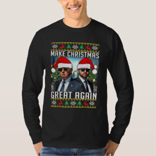 Trump Vance Brothers Make Christmas Great Again T-Shirt