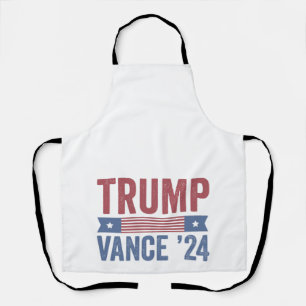 Trump Vance Election Ugly Christmas Sweater Apron