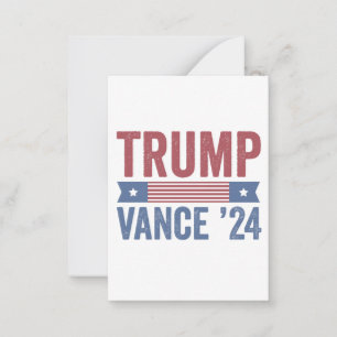Trump Vance Election Ugly Christmas Sweater Card