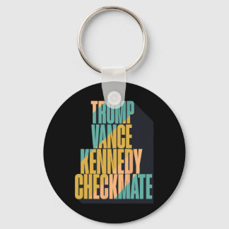 Trump Vance Kennedy Checkmate 2024 Election Republ Key Ring