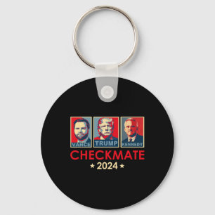 Trump Vance Kennedy Checkmate 2025 Election Republ Key Ring