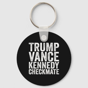 Trump Vance Kennedy Checkmate 2025 Republican Pres Key Ring