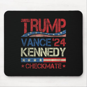 Trump Vance Kennedy Checkmate Election Republican Mouse Pad