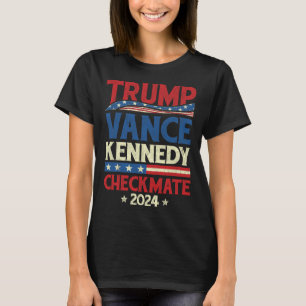 Trump Vance Kennedy Checkmate Election Republican T-Shirt
