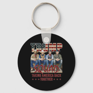 Trump Vance Kennedy Elon Squad Taking America Byck Key Ring