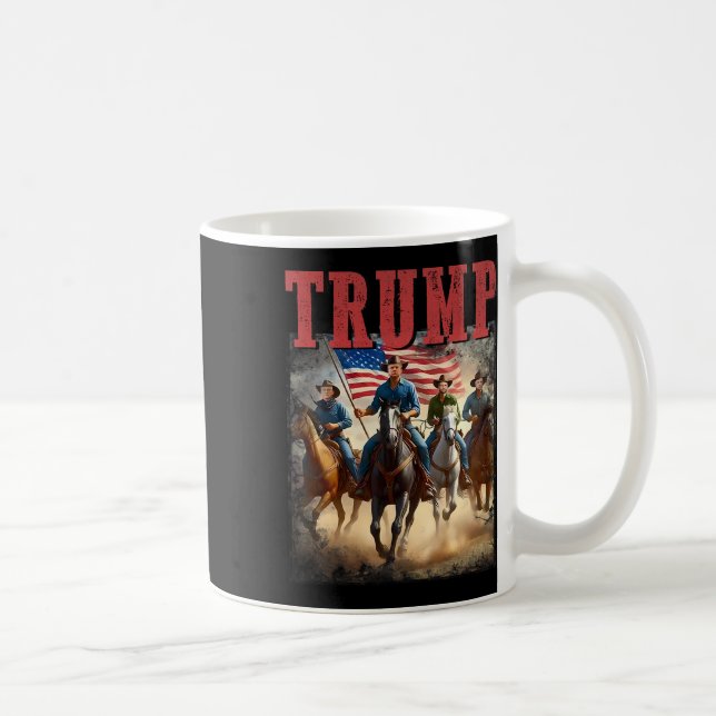 Trump Vance Kennedy Presidential Election 2024  Coffee Mug (Right)