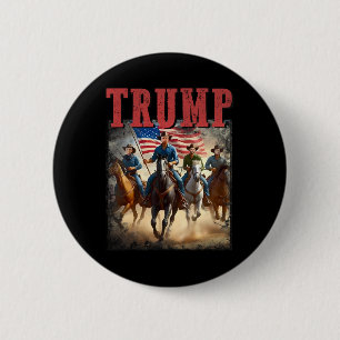 Trump Vance Kennedy Presidential Election 2025 6 Cm Round Badge