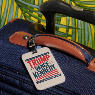 Trump Vance Kennedy Take America Back 2024 Luggage Tag