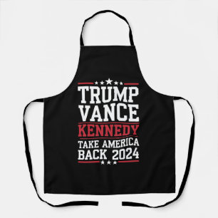 Trump Vance Kennedy Take America Back Again Apron