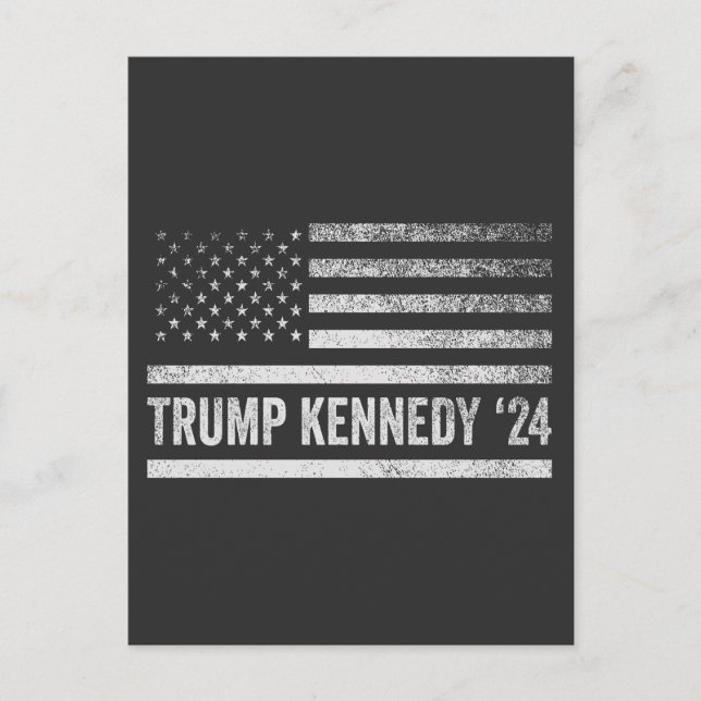 Trump Vance Kennedy take America back again Postcard (Front)