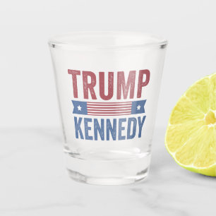 Trump Vance Kennedy take America back again Shot Glass