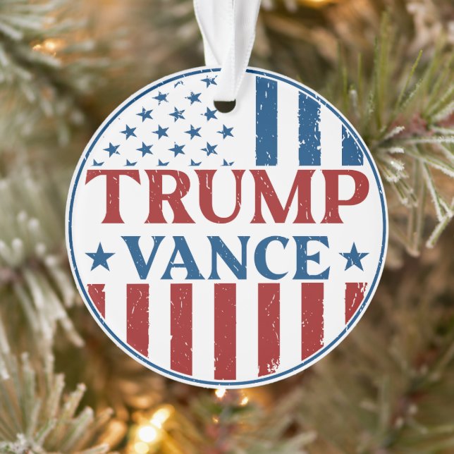Trump Vance  Ornament (Tree)