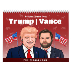 TRUMP VANCE Political Humour Calendar