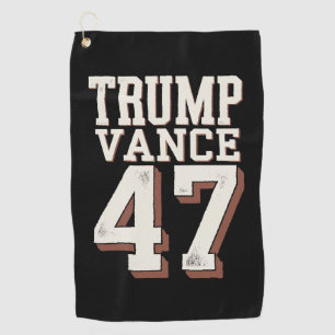 Trump Vance President Vintage Trump Wins Golf Towel