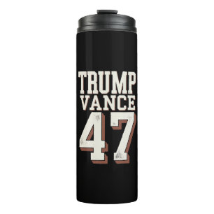 Trump Vance President Vintage Trump Wins Thermal Tumbler