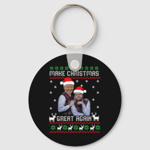 Trump Vance Shirt Brothers Make Christmas Great Ag Key Ring