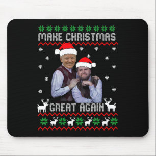Trump Vance Shirt Brothers Make Christmas Great Ag Mouse Pad