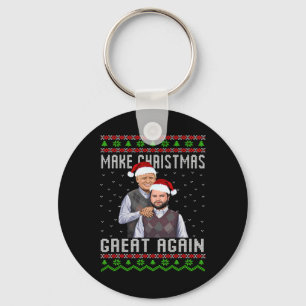 Trump Vance Tees Brothers Make Christmas Great Aga Key Ring