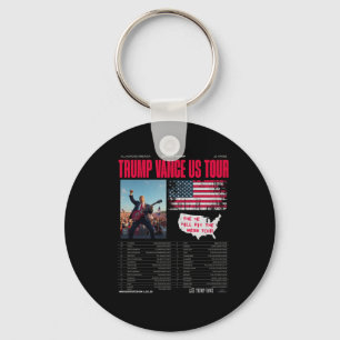 Trump Vance Us Tour  Key Ring