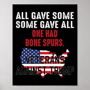 Trump Veterans Against Trump  Poster