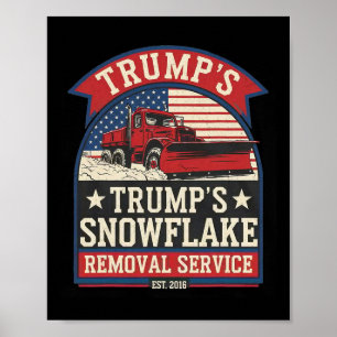 Trump Victory Snowflake Removal Service Uni-adults Poster