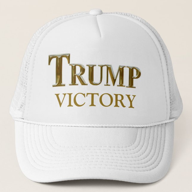 TRUMP VICTORY TRUCKER HAT (Front)