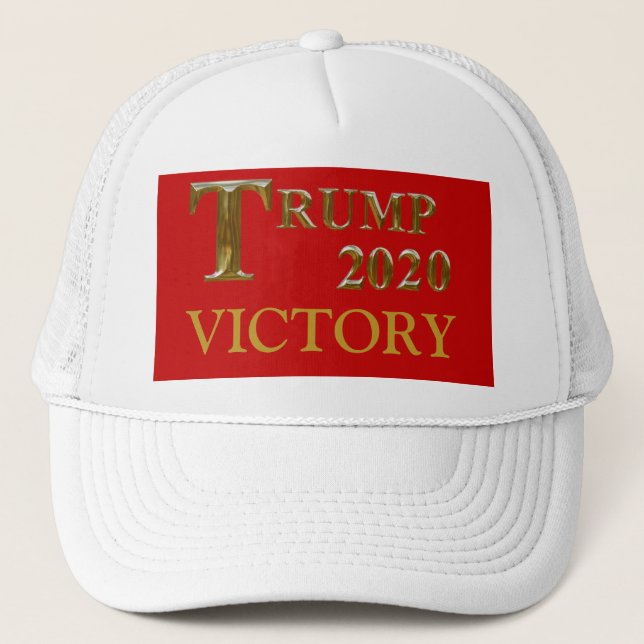 TRUMP VICTORY TRUCKER HAT (Front)
