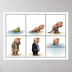 Trump Visits Houston Poster