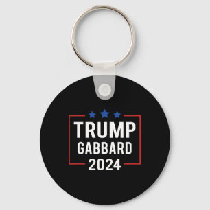 Trump Vp Gabbard 2024 Election  Key Ring