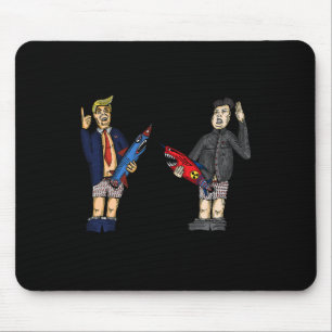 Trump Vs. Kim Jong-un 2020 Whose Rocket Is Bigger Mouse Pad
