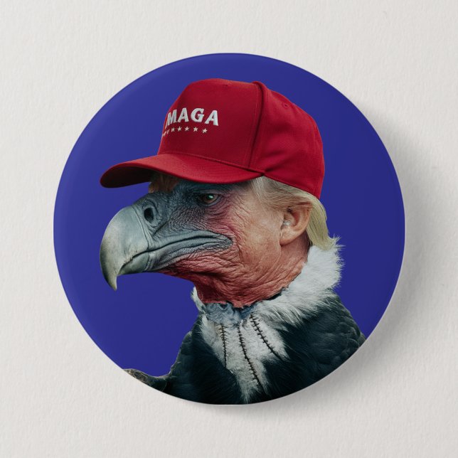Trump Vulture Button (Front)