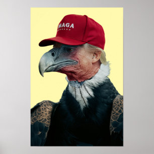 Trump Vulture Poster
