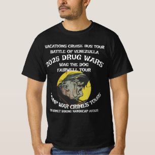 TRUMP WAR CRIMINAL CARIBEAN CRUISE 2025 T-Shirt