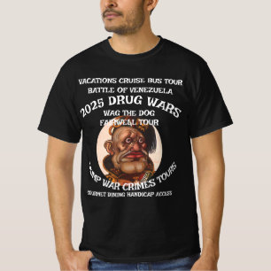 TRUMP WAR CRIMINAL CARIBEAN CRUISE 2025 T-Shirt