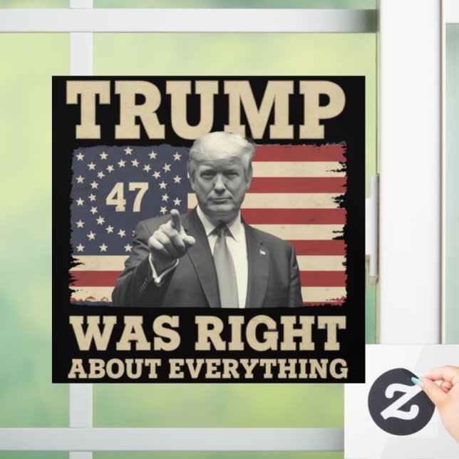 Trump Was Right About Everything USA America (Home)