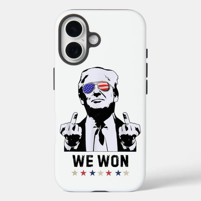 Trump We Won Inauguration 47 US President 2025 Case-Mate iPhone Case (Back)