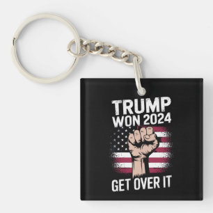 Trump We Won Wins Inauguration 47 US President  Key Ring