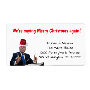 Trump: we're saying merry Christmas again