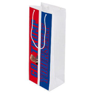 Trump Wine Tote , Kennedy Harris funny election Gift Bag