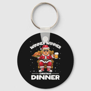 Trump Winner Winner Turkey Dinner Funny Trump Chri Key Ring