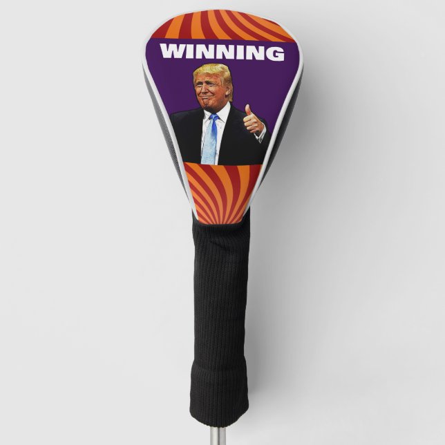 TRUMP WINNING Golf Head Cover (Front)