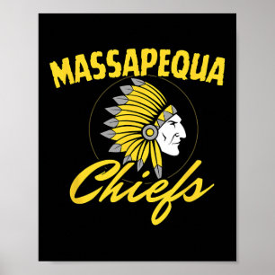 Trump With Mapequa Chiefs 2025  Poster