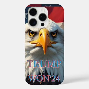 TRUMP WON 2024 iPhone 16 PRO CASE