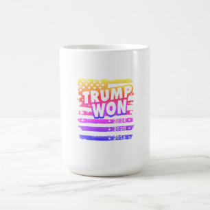 Trump Won 2024 Coffee Mug