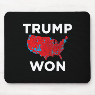 Trump Won 2024 Correct Election Result Map 2024 Me Mouse Pad