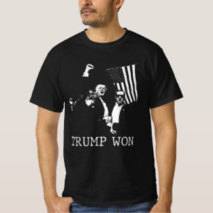 Trump Won 2024 Election Inauguration T-Shirt