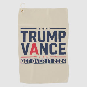 Trump Won 2024 Election President Trump Vance Golf Towel